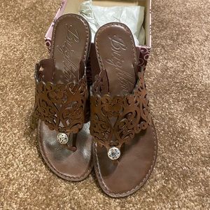 Brighton Women Size 6-1/2 Ariel Sandal